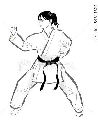 Illustration of young man in karate pose png download - 2796*4072 - Free  Transparent Karate Fighter png Download. - CleanPNG / KissPNG