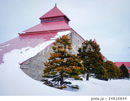 Winter scenery in Yoichi, Hokkaido, Japan Winter scenery in Yoichi, Hokkaido, Japan 34816844