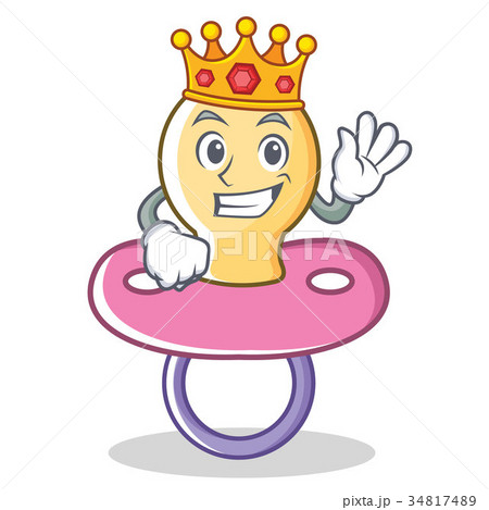 King baby pacifier character cartoon King baby pacifier character cartoon 34817489