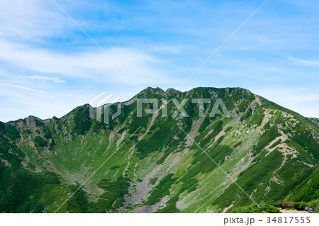 仙丈ヶ岳　大仙丈カール 34817555