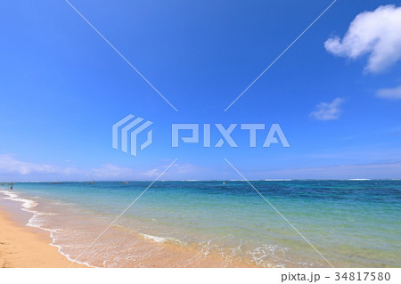 バリ島ヌサドゥアのビーチ バリ島ヌサドゥアのビーチ 34817580