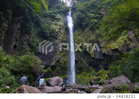 【日本の滝100選】阿弥陀ヶ滝 【日本の滝100選】阿弥陀ヶ滝 34818231