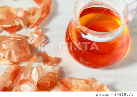 玉ねぎ茶 皮茶 タマネギ 健康 ケルセチン 34819575