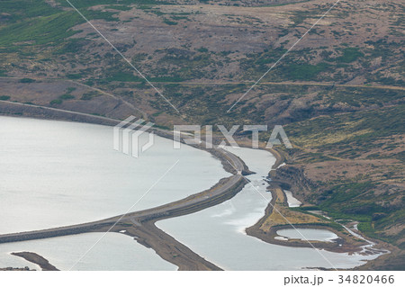 Highway through the sea bay 34820466