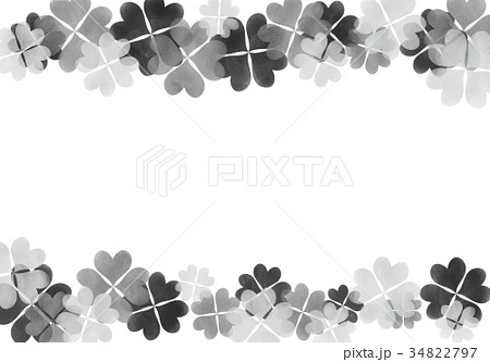 50 素晴らしいクローバー イラスト 無料 白黒 美しい花の画像