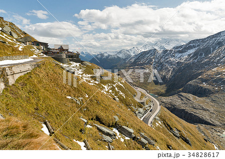 Grossglockner High Alpine Road in Austria. 34828617