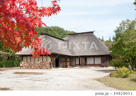 秋の曲り家 秋の曲り家 34829051
