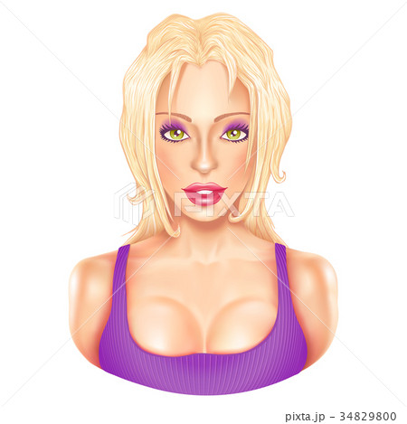 Girl with green eyes. 34829800