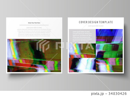 Business templates for square design brochure 34830426