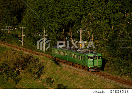 113系5300番台山陰線2両 34833518