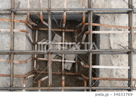Reinforcement metal framework. 34833769