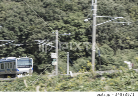 電車　常磐線 34833971