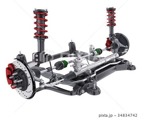 Car suspension and brake and steering 34834742