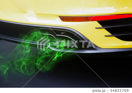 Green eco nature fuel in the car,  34835709