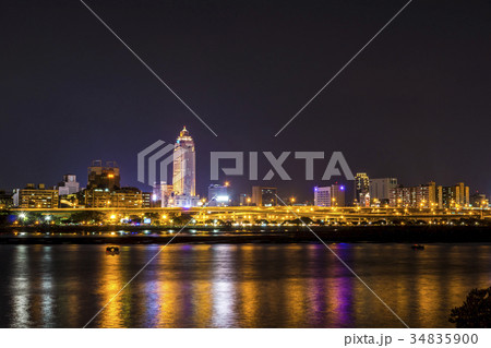 ナイトシーン 夕映 夜景 34835900