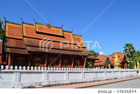 ラオス　ワット・セーン 34836854