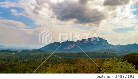 Green Mountain landscape in Thailand 34837193