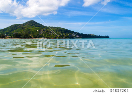 Landscape of Kamala beach on Phuket in Thailand 34837202