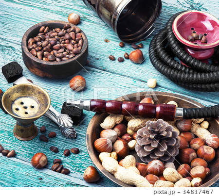 Asian Hookah with a nut taste Asian Hookah with a nut taste 34837467