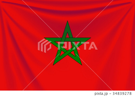 back flag morocco 34839278