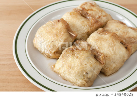 油揚げの肉詰め 34840028