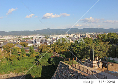 郡山城からの景色/奈良県大和郡山市 34840048