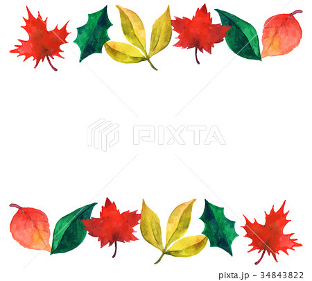 leaves frame 34843822