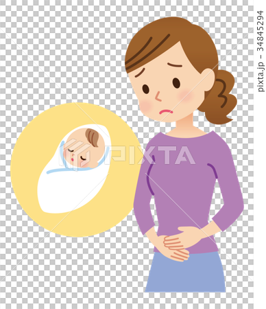 不妊症に悩む女性 不妊症に悩む女性 34845294