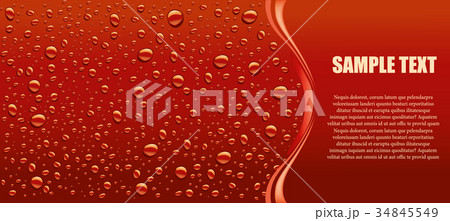 dark red water droplets background 34845549