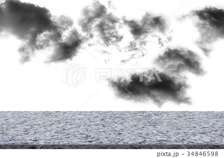 Textured cloud with marble deck tabletop Textured cloud with marble deck tabletop 34846598