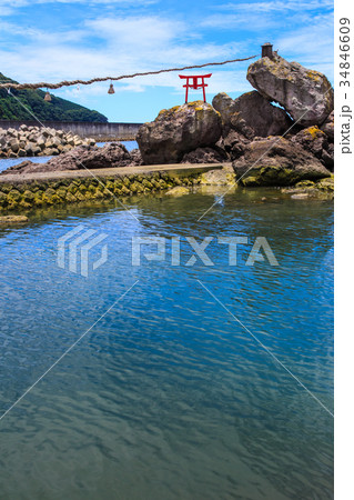 千々石　夫婦岩　恵比須宮　福石様　長崎 34846609