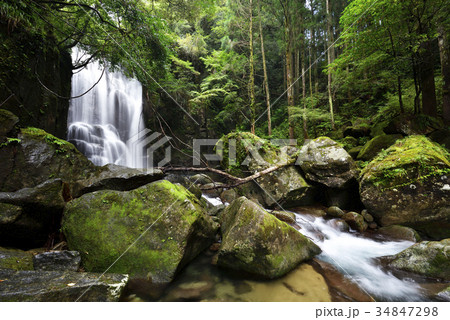 桑の木の滝(和歌山県新宮市相賀) 桑の木の滝(和歌山県新宮市相賀) 34847298