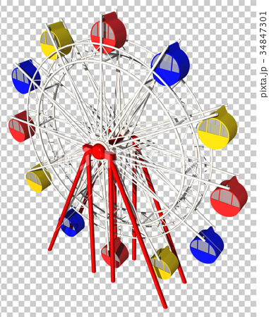 Ferris Wheel Stock Illustration
