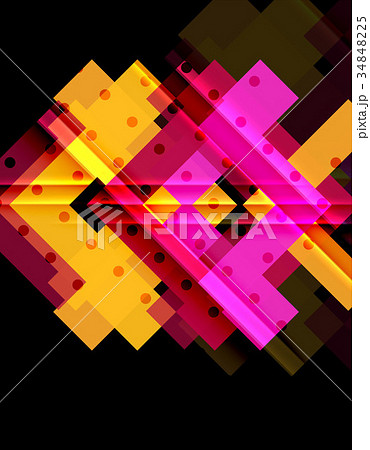 Color arrows on black background Color arrows on black background 34848225