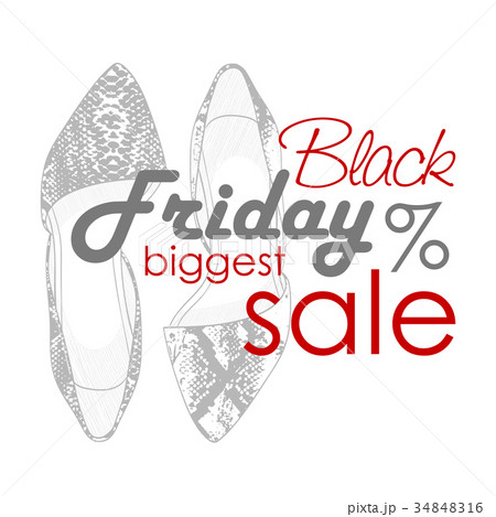 Fashion vector sketch womens shoes. 34848316