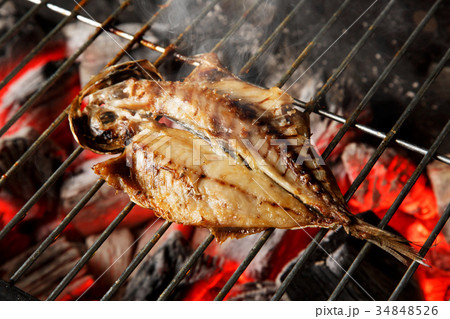 鯵の干物 34848526