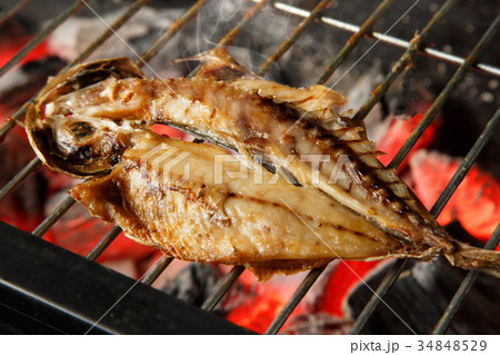 鯵の干物 34848529