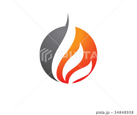 Fire flame Logo Template 34848938
