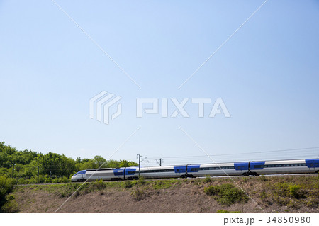 列車 鉄道 高速列車 34850980