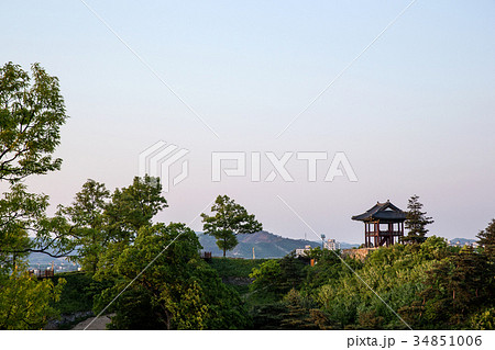 世界文化遺産 山城 城壁 34851006