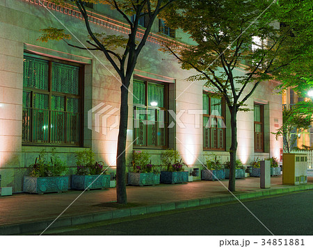 夜の神戸 旧居留地の街並み 34851881