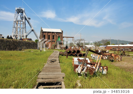 三池炭鉱万田坑第二竪坑櫓 三池炭鉱万田坑第二竪坑櫓 34853016
