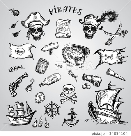 Pirates set. Pirates set. 34854104