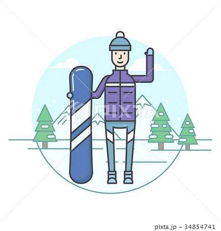 Winter sports icons Winter sports icons 34854741