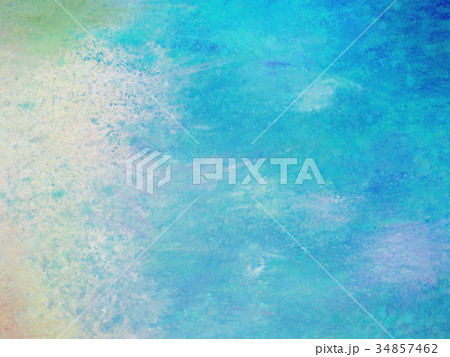 抽象画風　–　青いアブストラクト 34857462