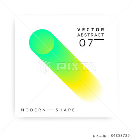 Abstract vector modern colorful shape  34858789