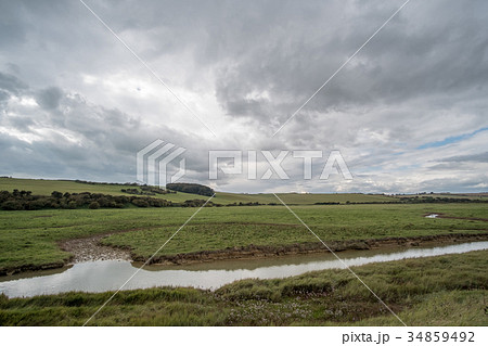 Beautiful Landscape Scenic View in East Sussex 34859492