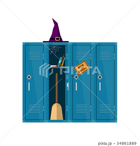 Welcome back to school illustration. Flat vector 34861889