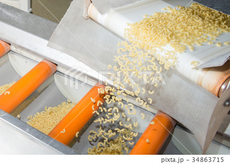 industrial production of pastaon automated food 34863715
