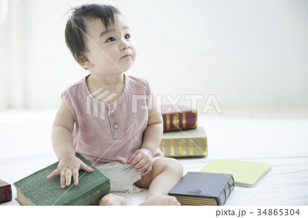 赤ちゃん 幼児 純粋な 34865304